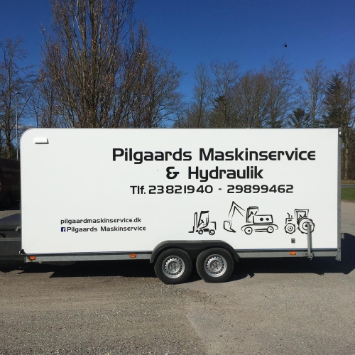 bilreklame bil folie grafik print bilreklamer trailer